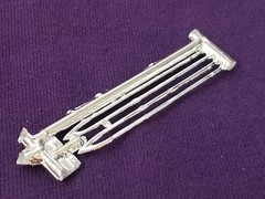 56 Chevrolet BEL AIR FRONT FENDER TRIM for Atlantis Revell 1:25 Model Kit 1956