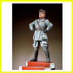 1:32 Die Cast Resin Model Assembly Kit, GK, Resin Commander Model, Unpainted …