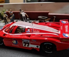 #77 Riccardo Patrese Lancia Group 5 1/43rd Waterslide Decals