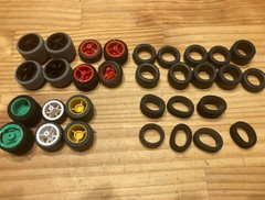 Tamiya Mini 4WD & Parts Set Vintage From Japan
