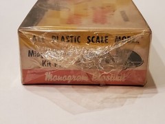 Vintage 1954 Monogram 1st Car Kit! Midget Racer P-1 Sealed Plastic Model Box