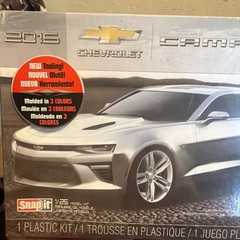 ⚡️AMT 2016⚡️Chevrolet😎Camaro SS 1/25 Model🔥Snap Kit💪🏼Muscle Classic