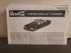 Revell Custom Cadillac Lowrider #4438 (Instructions Only) No Kit/ Parts