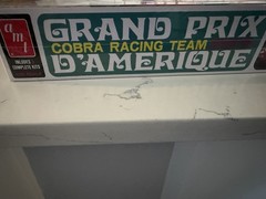 18-1073 AMT 1:25 Scale GRAND PRIX COBRA RACING TEAM D’AMERIQUE Plastic Model Kit