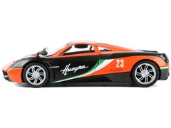 1/24 Pagani Huayra #23 Orange Black GT Racing Model Car