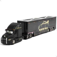 RAUH-Welt BIKERS 1/64 Scale Heavy Semi Truck with Full Trailer Die-Cast Alloy Mo