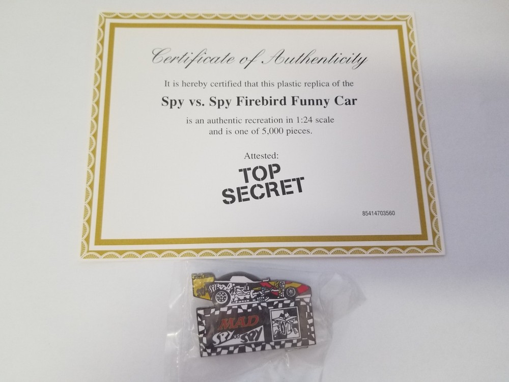 COLLECTOR METAL PIN from Spy Vs Spy Firebird Revell Monogram 1:24 Model Kit
