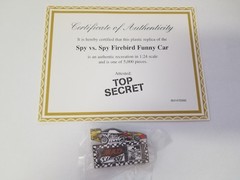 COLLECTOR METAL PIN from Spy Vs Spy Firebird Revell Monogram 1:24 Model Kit