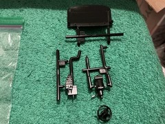 1/24 scale model kit Parts AMG Mercedes C- Class Steering Wheel And More Only