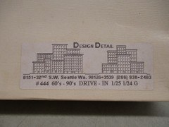 Design Detail 1960’s-1990’s Drive-In 1/25 Model Kit
