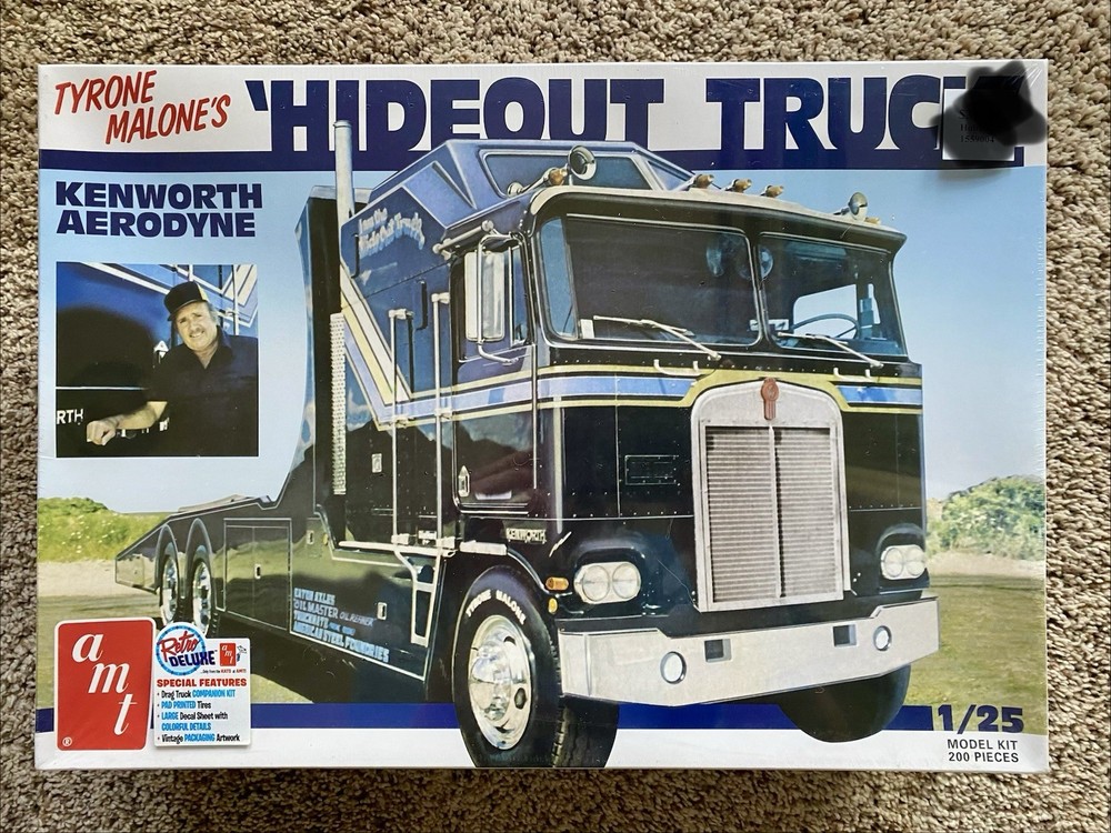 TYRONE MELONE’S KENWORTH “HIDEOUT TRUCK” 1/25 BY AMT AMT1158 SKILL 3 MODEL KIT