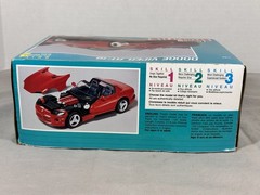 1/25 Scale Dodge Viper RT/10 Revell Model Kit Unbuilt RED dated 1992 #6260