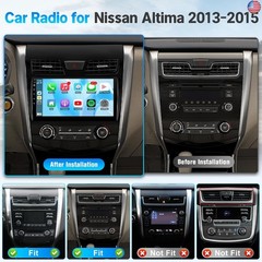 Upgraded Car Radio Stereo for Nissan Altima 2013 2014 2015, KuTaiTai 10.1 Inch