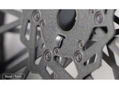 KAWASAKI KX450 OFF-ROAD MOTORCYCLE GREEN STEEL MODEL KIT BY METAL EARTH PS2015
