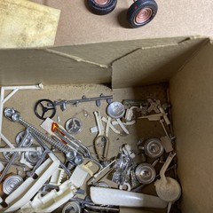 Vintage Rare AMT 1961 Ford Convertible 3 In 1 Kit #149 Started Rebuilder