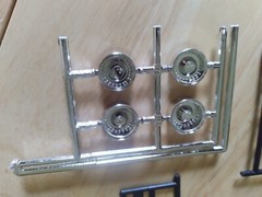 Wheels, Backs From Batmobile – AMT 1/25 – Parts