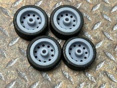 Resin 21/20 Inch: “Police Car” Model car Wheels/Tires 1/24 1/25 scale