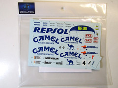 Decalpool 1/24 Brun Porsche 962 “Camel” #4 ’88 LeMans 24Hr Decal Sheet DP014