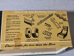 RARE ORG 1/25 AMT ’58 CHEVROLET IMPALA HARDTOP CUSTOMIZING KIT 2758-200 MIB 60s