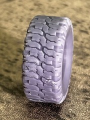 Resin 1/24 Scale “Super Swamper” StyleOff-Road model car wheels, 1/24 1/25 Truck
