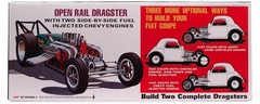 Fiat Double Dragster 1:25 Scale Model Kit
