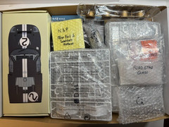 RARE TRUMPETER 1:12 SCALE FORD GT40 MKII WITH KA MODELS SUPER UPGRADE KIT!