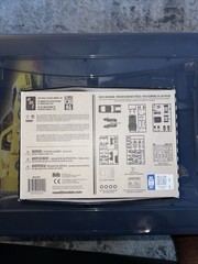 Black AMT 1967 Ford Shelby GT350 1/25 Plastic Model Kit 834M/12 open box