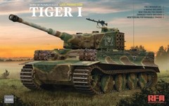 RYEFIELD MODEL RM-5080 1/35 Sd.Kfz.181 Tiger I Late Production w/ Full Interior