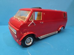 Vintage MPC 1-3062 1977 Ford Visible Van uilt-up Plastic Kit Project READ