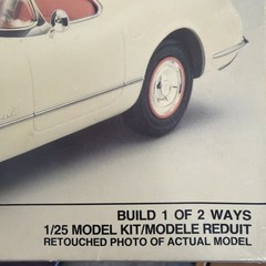 Amt 1/25 Model Kit🔥1953 Chevrolet Corvette🔥🏁Vintage Classic Complete Kit