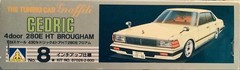 Aoshima Nissan Cedric 430 280E Tuning Car Graffiti No8 1/24 Plastic Model Kit