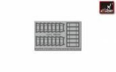 Armory ARPE7251d 1/72 Photo-Etch Details WWII Panther G Periscope Openings Early