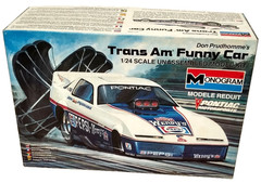 Monogram Pontiac Firebird Trans Am Funny Car Don Prudhomme Snake 1/24 Model 2711