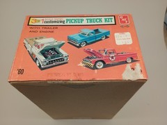 Amt 3 In 1 1960 Ford F-100 Pick Up Truck Model Car Kit Box Only