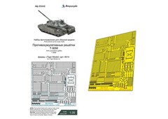 1:35 PE Set Slat Armor for scale model T 90M