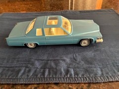Pair of 1/25 Original Dealer Plastic Promo Models 1958 and 1979 Cadillac