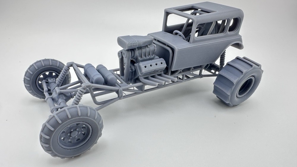 Mud Dragster Hot Rod 1/25