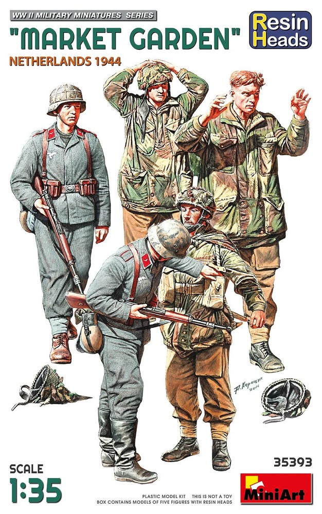 Miniart 1/35 British/German Infantry Operation Market Garden 35393
