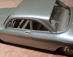 AMT promo car 1962 Chevrolet Corvair Monza 900 metallic silver/tan chevy