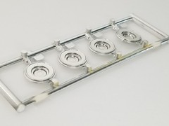1960 Chevrolet Nomad Station Wagon FULL HUBCAPS from AMT 1:25 Model Kit 60