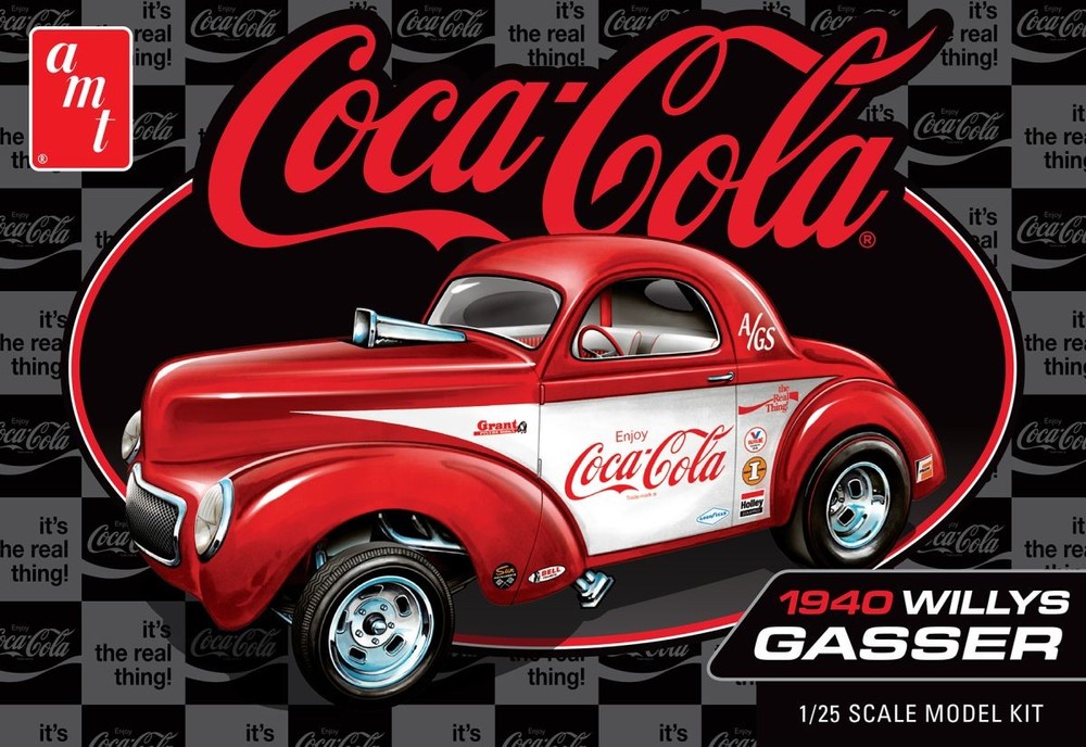 AMT 1492 1940 Willys Coupe (Coke Race Team) Skill 2