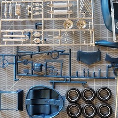 AMT Silhouette Custom Show Car Kit T276 1968 Open Art Box Stock, Street or Drag