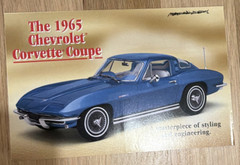 Danbury Mint 1965 Chevrolet Corvette Nassau Blue 1:24 Scale Car
