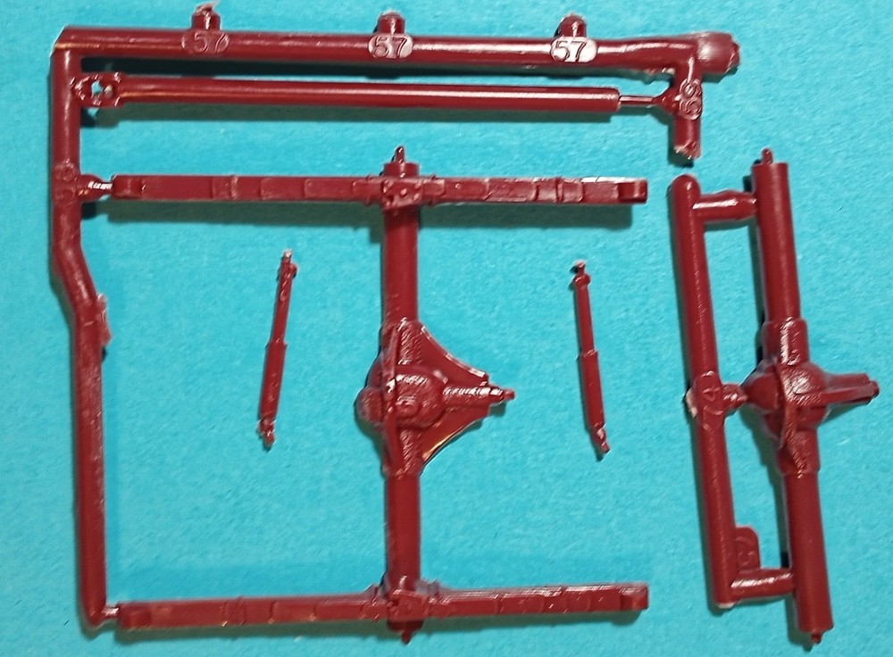 🔥49 MERCURY COUPE – REAR END AND SUSPENSION – AMT – MODEL KIT PARTS LOT🔥
