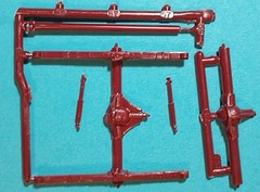 🔥49 MERCURY COUPE – REAR END AND SUSPENSION – AMT – MODEL KIT PARTS LOT🔥