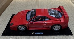 FERRARI F40 POCHER RIVAROSSI 1/8 Scale Die Cast Model Built