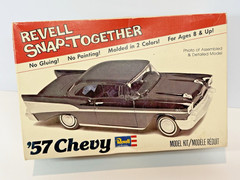 Vintage-Revell 1957 Chevy Snap Together 1:32 Model Kit #1101 1979