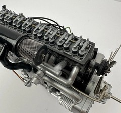 Pocher 1/8 Mercedes-Benz 500K 540K Inline-8 Engine Assembly Gearbox Transmission