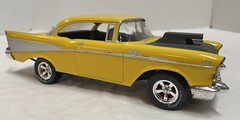 VTG CUSTOM 1957 CHEVY BEL AIR GASSER 1/25TH SCALE HOT ROD – MANUFACTURER MMI