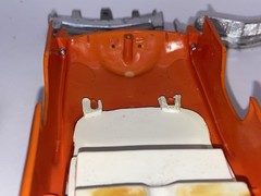 AMT TEST SHOT Promo Friction 1956 Continental Mark II 1/25 ORANGE